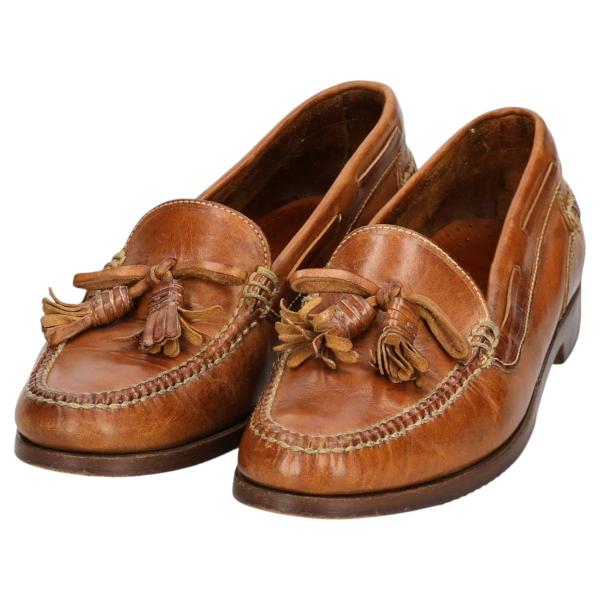 ヴィンテージ デッドストックCOLEHAANタッセルローファー未使用27.5cm COLE HAAN（コールハーン） 古着 COLEHAAN COUNTRY タッセルローファー
