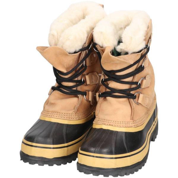 SOREL（ソレル） 古着 SOREL CARIBOU カリブー 編み上げブーツ スノー