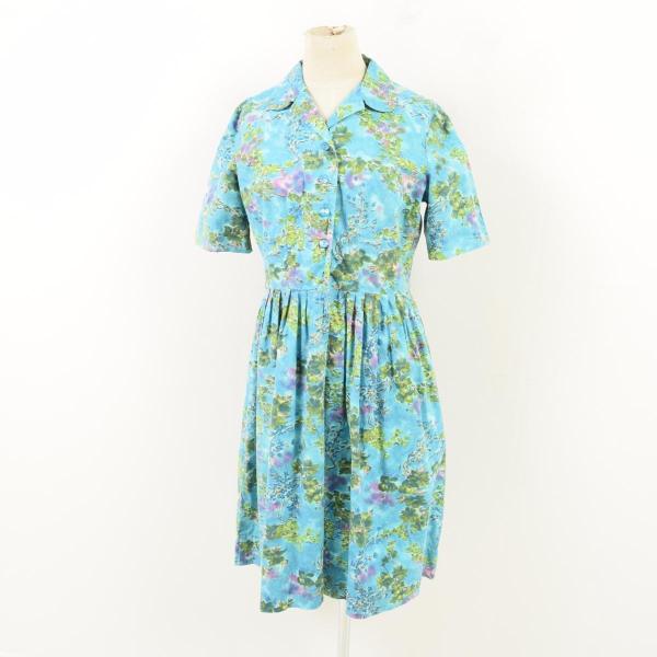 60年代 Unknown 花柄 半袖 フレア シャツワンピース レディースm ヴィンテージ 中古 Waq28 Pn Mungkid Go Id Index Php
