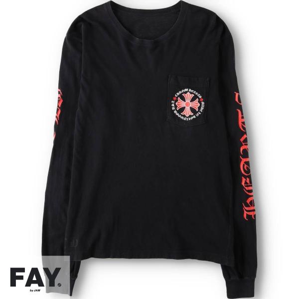 クロムハーツ　ロンt 古着 古着 クロムハーツ Chrome Hearts プリント ロングTシャツ ロンT USA製