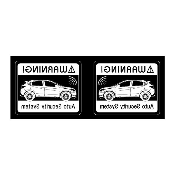 セキュリティステッカー(VEZELタイプ)