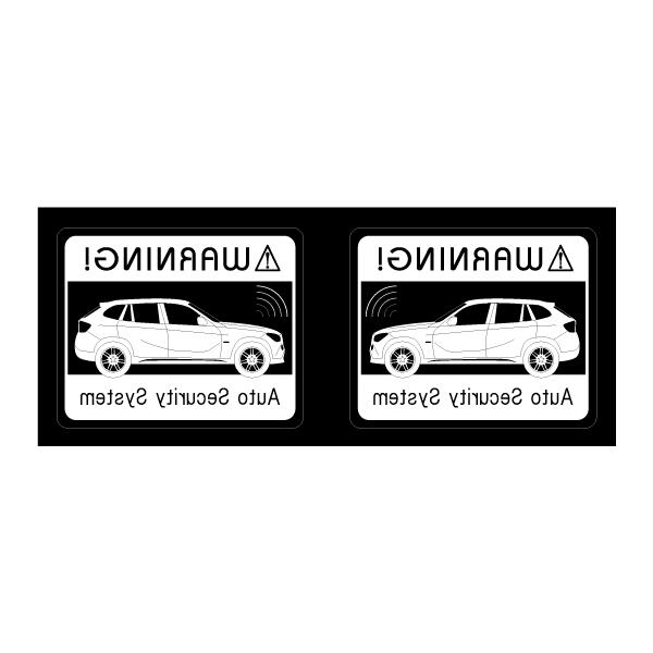 セキュリティステッカー(x1 E84タイプ)