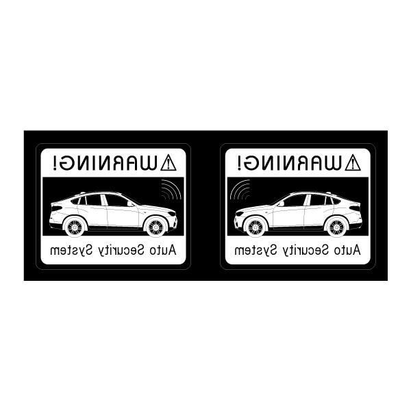 セキュリティステッカー(X4タイプ)
