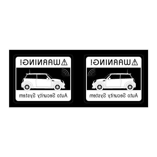 セキュリティステッカー(miniタイプ)