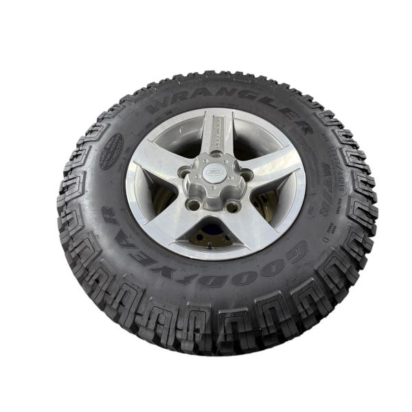 背面装着！中古純正16インチアルミホイール×グッドイヤー235/85R16 1本