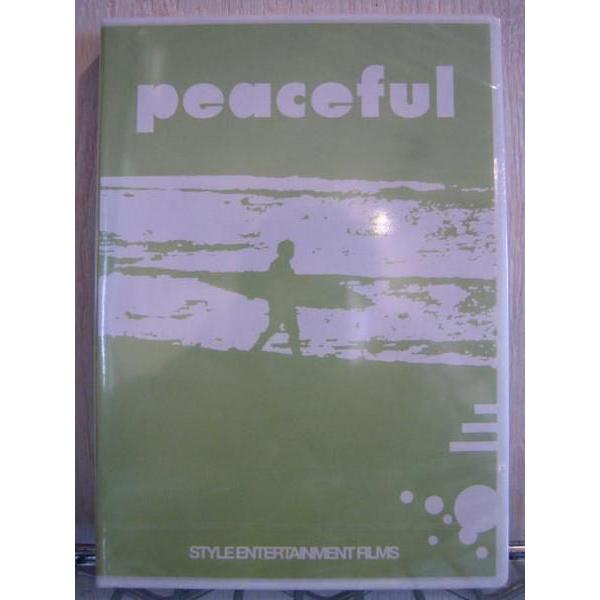 「PEACEFUL (ピースフル)」　DVD ＜＜　オーストラリアを代表するソウルサーファーのオリジナルスタイルが詰まった映像作品です。永久保存版のDVDですよ。＞＞ ◆DVD ◆本編ＤＶＤ　収録時間　本編40分＋ボーナス ＊ゆうパック送 ...