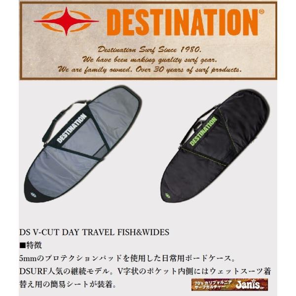 ショートボード用ハードケース　デストネーション　フィッシュ　ワイド　destnation　サイズ　6'4″ Case size 208×65cm