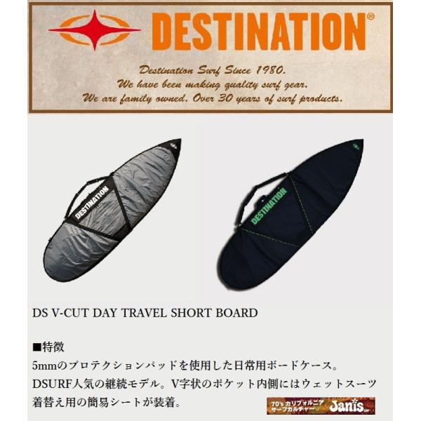 ショートボード用ハードケース　デストネーション　　destnation　サイズ　6'0″ Case size 198×62cm