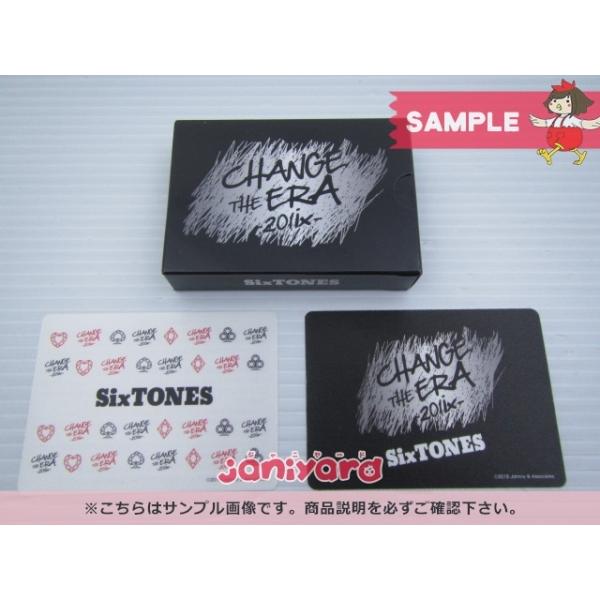 SixTONES CHANGE THE ERA -201ix- トランプ [未開封] : 推しトク