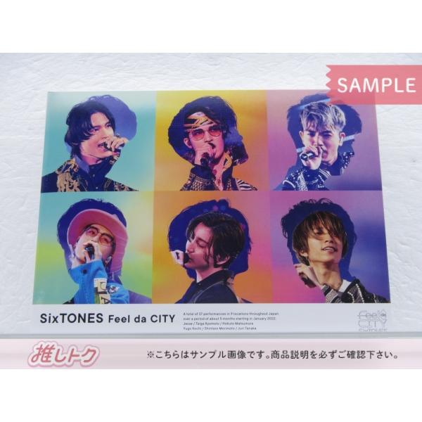 SixTONES Blu-ray Feel da CITY 初回盤 2BD  [良品]