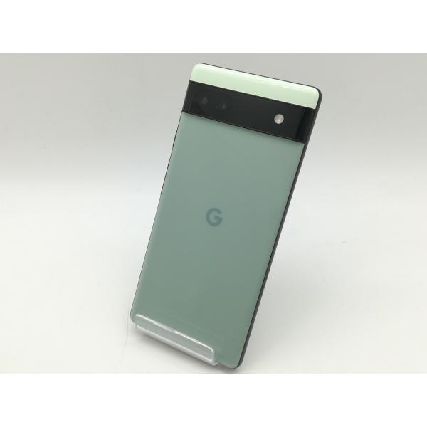 中古】Google au 【SIMフリー】 Pixel 6a セージ 6GB 128GB GB17L