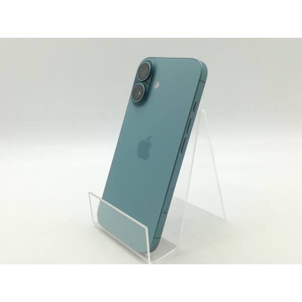 中古】Apple 国内版 【SIMフリー】 iPhone 16 128GB ティール MYDV3J/A
