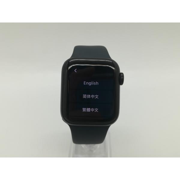 Apple MXE73J/A Apple Watch SE 第2世代 GPSモデル 40mmミッドナイトアルミニウムケースとミッドナイトスポーツバンド  S/M 新品 送料無料