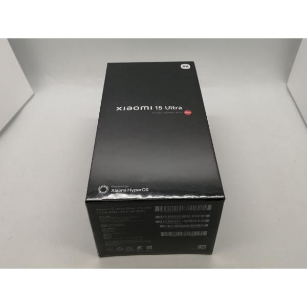 未使用】Xiaomi 国内版【SIMフリー】 Xiaomi 15 Ultra (フォト
