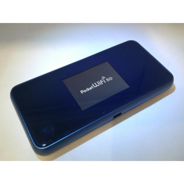 中古】ZTE ymobile 【SIMフリー】 Pocket WiFi 5G A102ZT ネイビー