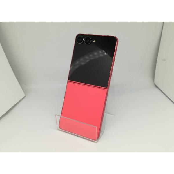 中古】SAMSUNG 国内版 【SIMフリー】 Galaxy Z Flip7 コーラルレッド