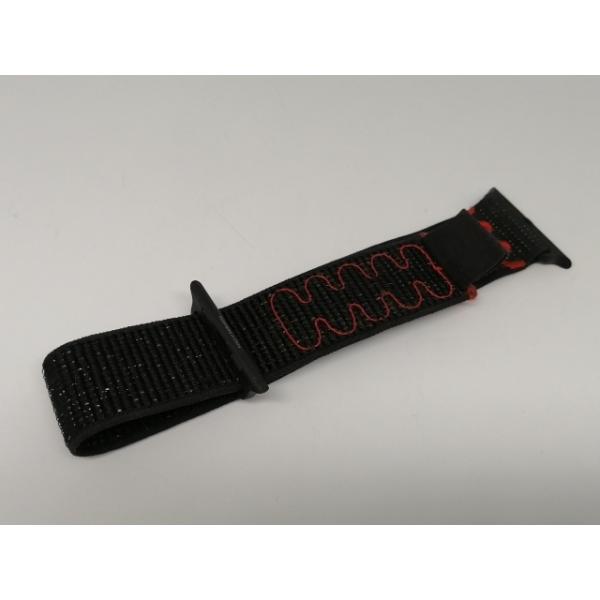 【中古】Apple Apple Watch 46mmケース用Nikeスポーツループ ミッドナイトブラック MGD34FE/A【OSU301】保証期間１ヶ月【ランクB】