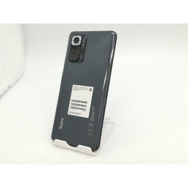 中古】Xiaomi 国内版 【SIMフリー】 Redmi Note 10 Pro オニキスグレー