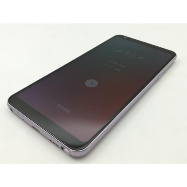 【中古】LG電子 ymobile 【SIMロック解除済み】 LG Q Style ラベンダー 3GB 32GB 801LG (ジャパネット限定モデル)【神戸】保証期間１ヶ月【ランクB】