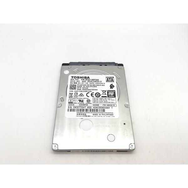 ■分類：2.5インチ 内蔵型SATA HDD■ランク：中古■メーカー：TOSHIBA■製造番号：TTO8/TTOA/TTOH/TUEC/TUEV/TUFC■備考：付属品：本体のみ■保証期間：１週間■注意事項：お客様のモニター発色の具合によっ...