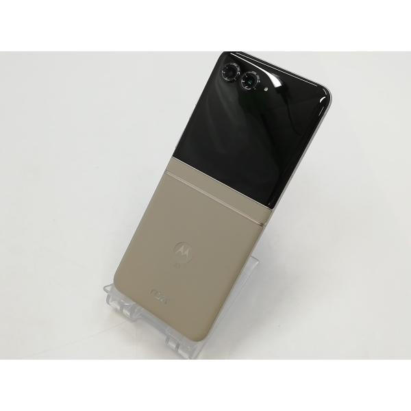 中古】MOTOROLA 国内版 【SIMフリー】 motorola razr 50 サンド