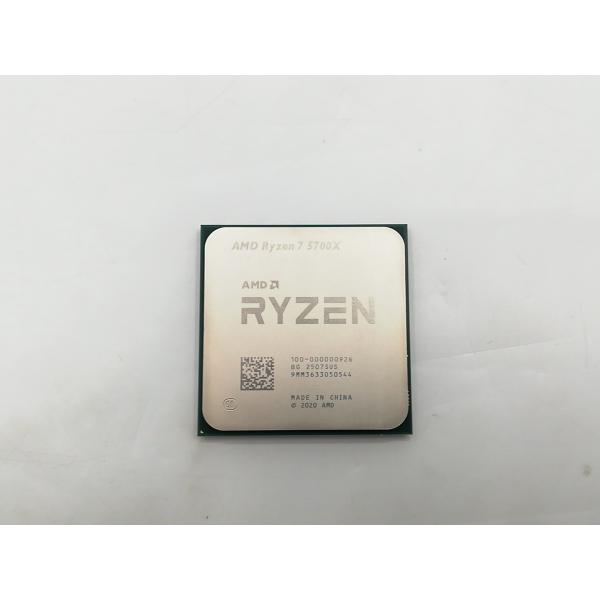 中古】AMD Ryzen 7 5700X (3.4GHz/TC:4.6GHz) bulk AM4/8C/16T/L3 32MB