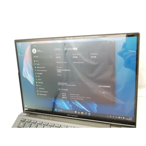 【中古美品】ASUS Zenbook DUOUX8406MA-U9321WS ASUS Zenbook DUO UX8406MA UX8406MA-U9321WS [インクウェルグレー