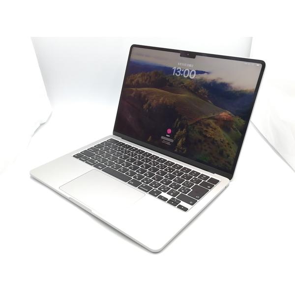 MacBook Air M2 シルバー 8GB 256GB SSD 中古美品 中古】Apple MacBook Air 13インチ M2(CPU:8C/GPU:8C) 8GB/256GB