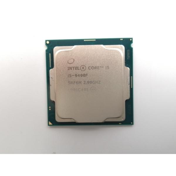 【中古】Intel Core i5-9400F (2.9GHz/TB:4.1GHz/SRF6M/U0) BOX LGA1151/6C/6T/L3 9M/No iGPU/TDP65W【ECセンター】保証期間１週間