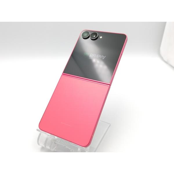 中古】SAMSUNG 国内版 【SIMフリー】 Galaxy Z Flip7 コーラルレッド