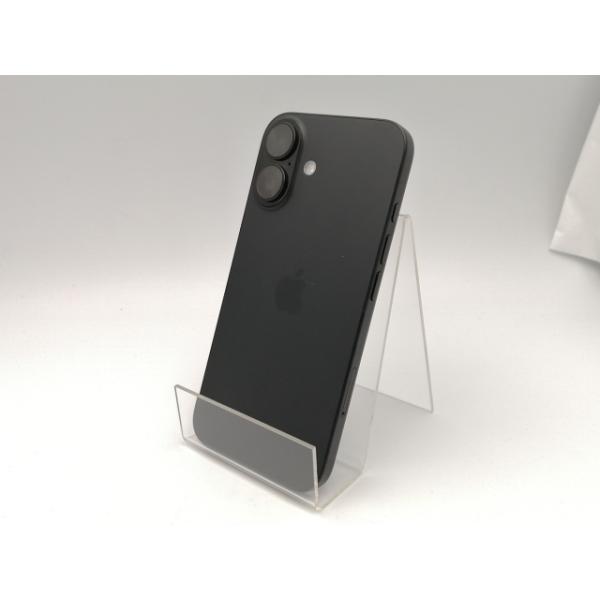 【中古】Apple 国内版 【SIMフリー】 iPhone 16 256GB ブラック MYDW3J/A【ECセンター】保証期間１ヶ月【ランクA】