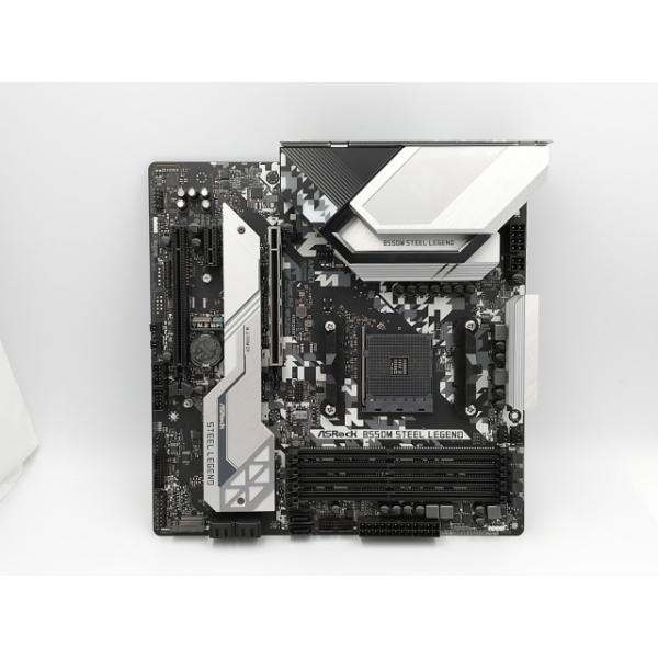 Asrock B550M Steel Legend マザーボード 新品未開封 B550M Steel Legend | ASRock(アスロック) Socket AM4 AMD B550