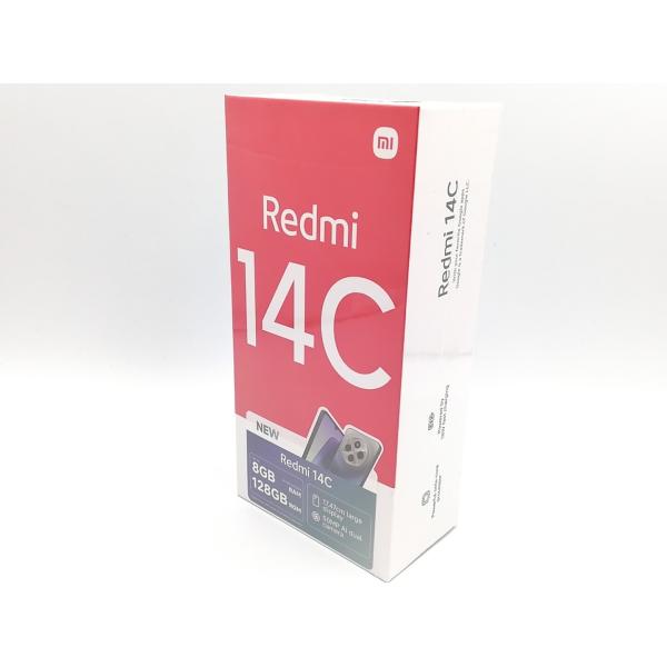 未使用】Xiaomi 国内版 【SIMフリー】 Redmi 14C ミッドナイトブラック
