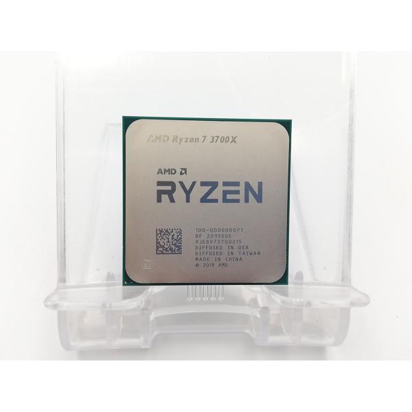 【動作確認済】AMD Ryzen 7 3700X バルクCPU 中古】AMD Ryzen 7 3700X (3.6GHz/TC:4.4GHz) bulk AM4/8C/16T/L3 32MB