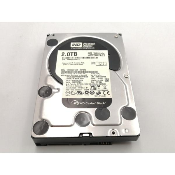 ■分類：3.5インチ 内蔵型SATA HDD■ランク：中古■メーカー：W.D.■製造番号：WMAY01229771■備考：WD2002FAEX-007BA0■保証期間：１週間■注意事項：お客様のモニター発色の具合によって、実際の商品と色合い...