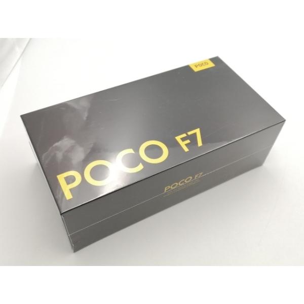 未使用】Xiaomi 国内版 【SIMフリー】 Poco F7 シルバー 12GB 256GB