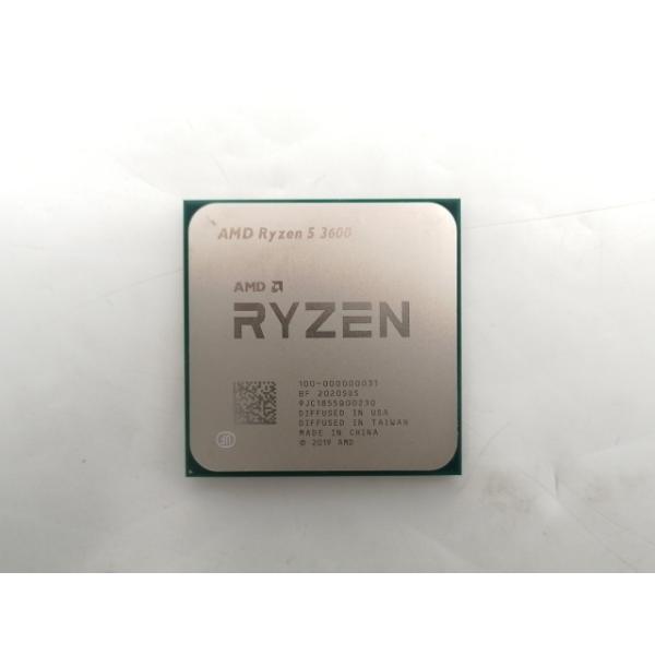 中古】AMD Ryzen 5 3600 (3.6GHz/TC:4.2GHz) BOX AM4/6C/12T/L3 32MB