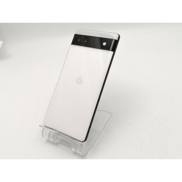 中古】Google au 【SIMフリー】 Pixel 6a チョーク 6GB 128GB GB17L