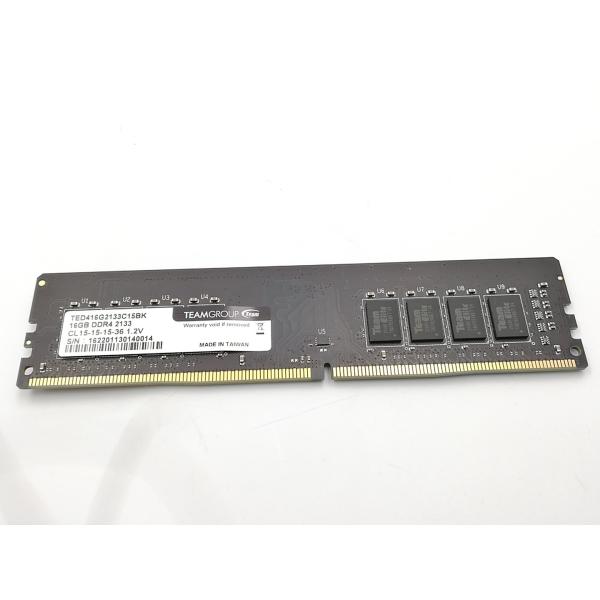 ■分類：メモリー■ランク：中古■メーカー：DDR4■製造番号：40013 40014■備考：TEAM 付属品：本体のみ■保証期間：１週間■注意事項：お客様のモニター発色の具合によって、実際の商品と色合いが異なる場合があります。
