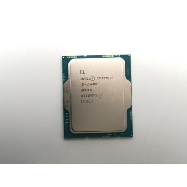 中古】Intel Core i5-12400F(2.5GHz) Box LGA1700/6C(P:6C/E:0C)/12T