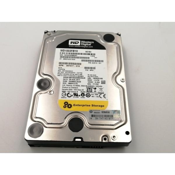 ■分類：3.5インチ 内蔵型SATA HDD■ランク：中古■メーカー：W.D.■製造番号：WCAW32985051 WCAW32985297■備考：WD1003FBXY-70Y7B0 付属品：本体のみ■保証期間：１週間■注意事項：お客様のモ...