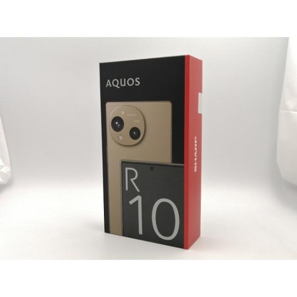 未使用】SHARP 国内版 【SIMフリー】 AQUOS R10 トレンチベージュ 12GB