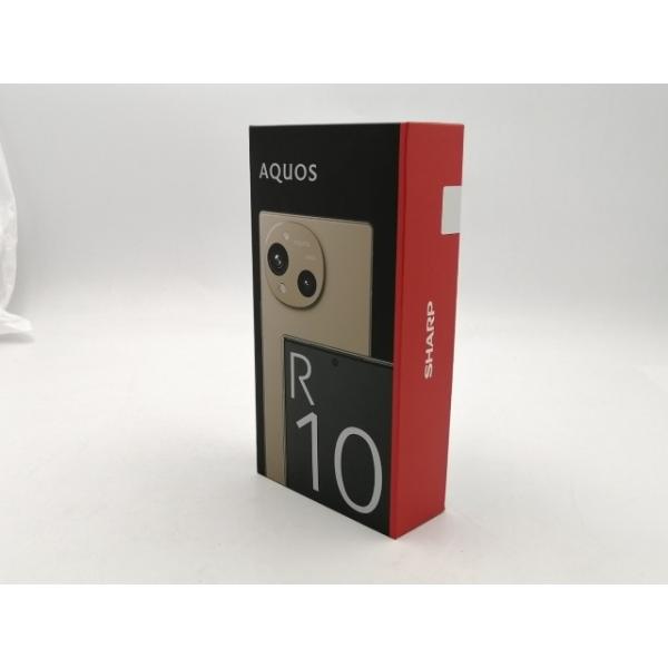 未使用】SHARP 国内版 【SIMフリー】 AQUOS R10 トレンチベージュ 12GB
