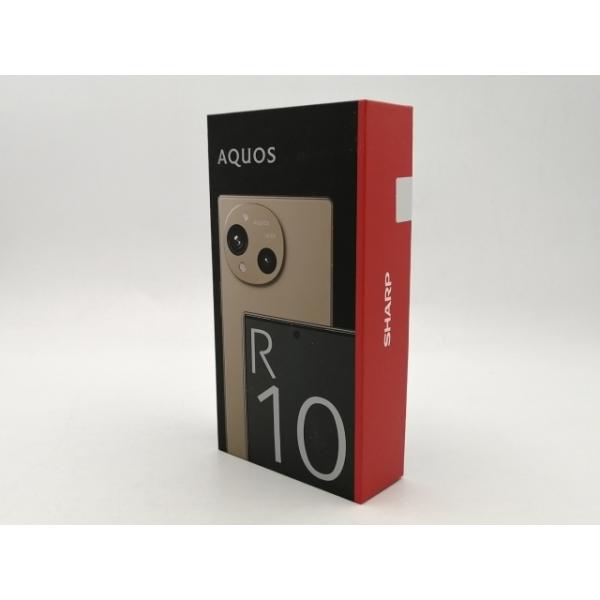 未使用】SHARP 国内版 【SIMフリー】 AQUOS R10 トレンチベージュ 12GB
