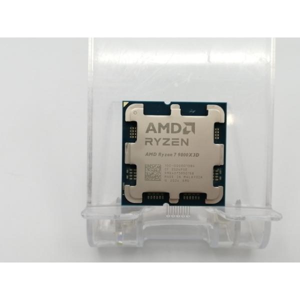Ryzen 7 9800X3D 新品未使用 中古】AMD Ryzen 7 9800X3D (4.7GHz/TC:5.2GHz) bulk AM5/8C/16T/L3