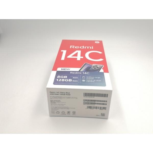 未使用】Xiaomi 国内版 【SIMフリー】 Redmi 14C スターリーブルー 4GB