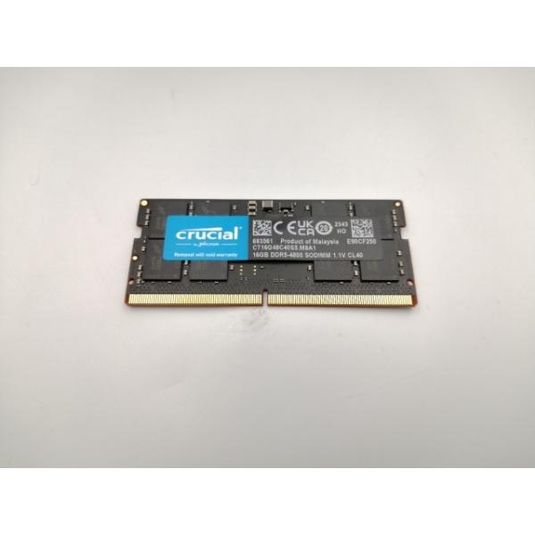中古】262PIN SODIMM 16GB DDR5-4800(PC5-38400)【ノートPC用】【EC