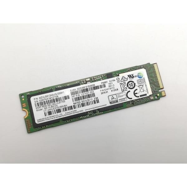 中古】各社 512GB SSD (M.2 2280/PCIe3.0 NVMe)【ECセンター】保証期間