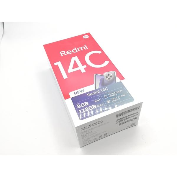 未使用】Xiaomi 国内版 【SIMフリー】 Redmi 14C スターリーブルー 4GB