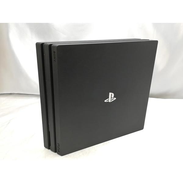 中古】SONY PlayStation4 Pro ジェット・ブラック 1TB CUH-7200BB01